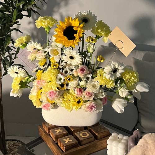 تنسيق فازه الورود