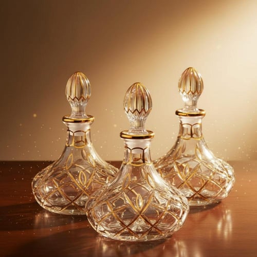 زجاج عطور G1 -زجاج عطور بشكل مميز مجوف من الأسفل و...