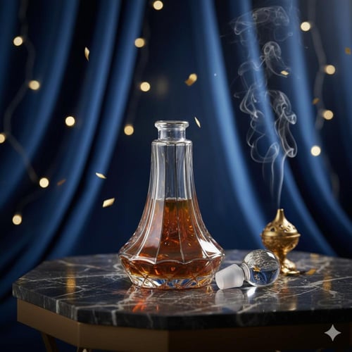 زجاج عطور لون فضي 250مل -زجاج عطور يستخدم للزيوت ا...