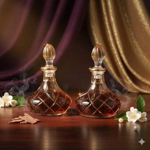 زجاج عطور G1 -زجاج عطور بشكل مميز مجوف من الأسفل و...