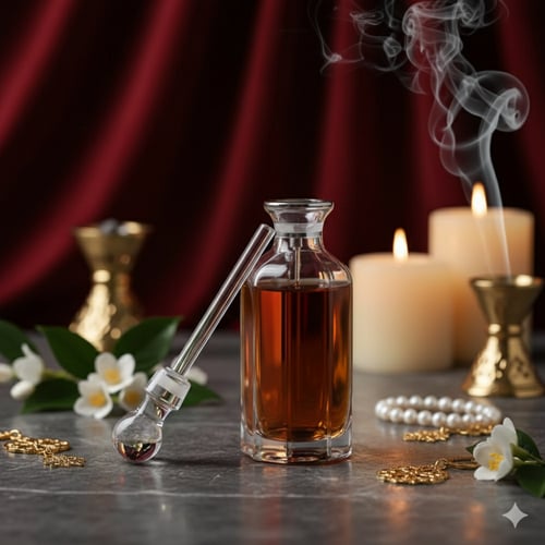 زجاج عطور 150مل بميل داخلي