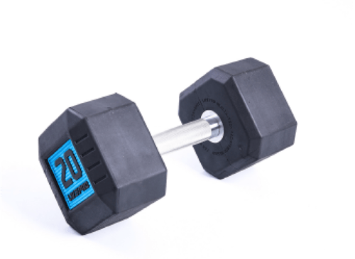 مجموعة دامبل عالية الجودة من المطاط من لايف برو LP...