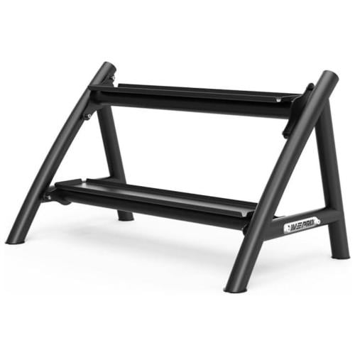 رف دمبل ، حامل كيتل بيل مكون من طبقتين من لايف برو...