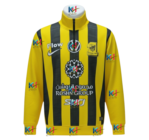 سويتر الاتحاد السعودي الاصفر الجديد 2026