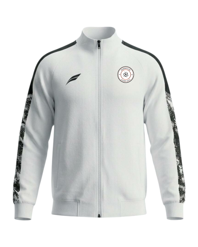 جاكيت سفر الاعبين نادي الشباب السعودي الابيض الجدي...