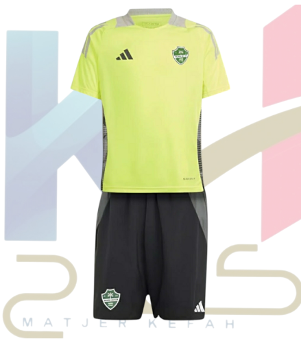 طقم تمارين الاهلي السعودي الفسفوري الجديد 2026