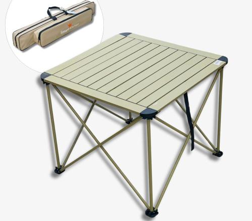 طاولة المنيوم مربعة قابلة للطي بجراب