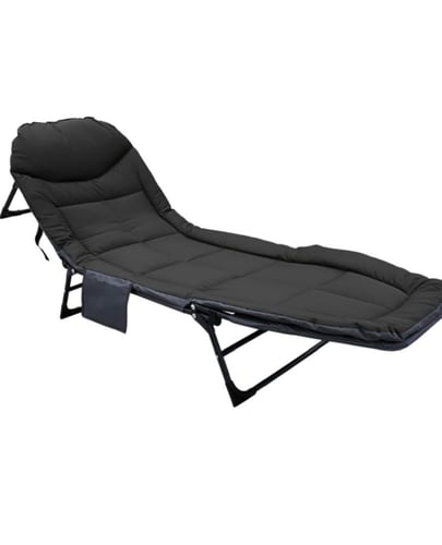 سرير رحلات ناعم قابل للطي بمخدة