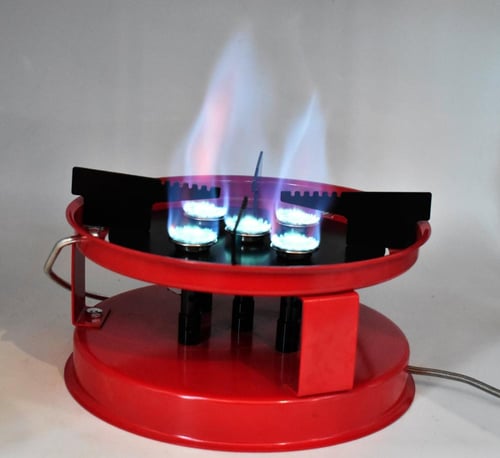 موقد غاز سفري بشنطة 5 عيون