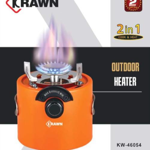 موقد ودفاية 2في 1برتقالي