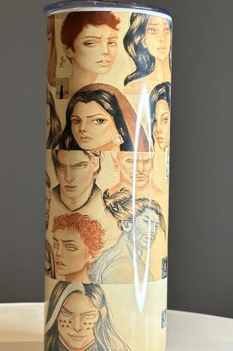 مق بتصميم شخصيات رواية بساتين عربستان