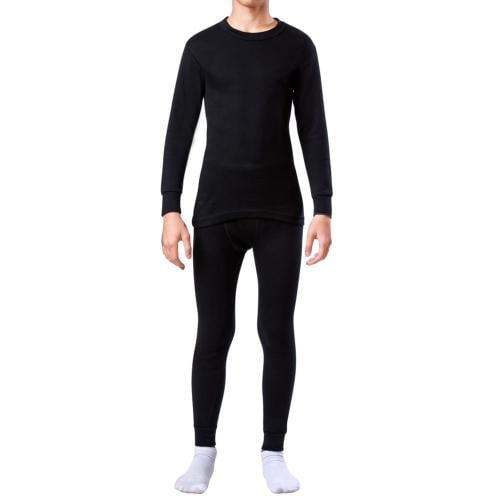 CV-440C Winter Pajama Set, Black, Youthful