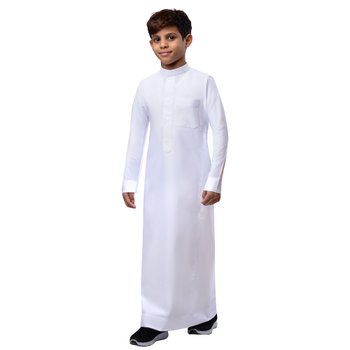 ثوب الأصيل ولادي: أزرار (ساده)