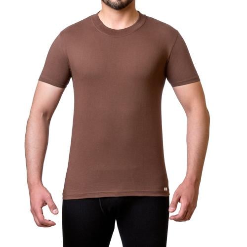 Military undershirt: dark brown