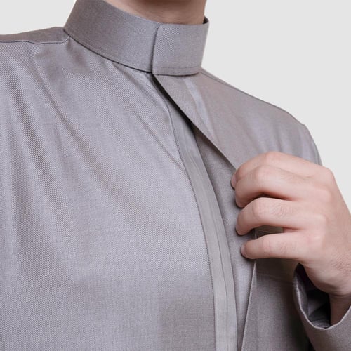 ثوب شتوي ذهبي سحاب مخفي: شبابي