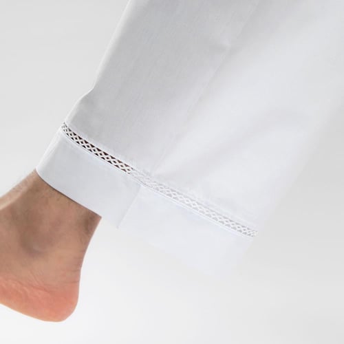 سروال طويل مطرز كرسي: رجالي K