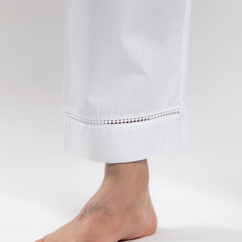 سروال طويل مطرز كرسي: رجالي K