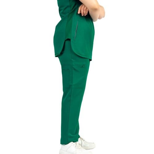 طقم طبي نسائي - أخضر