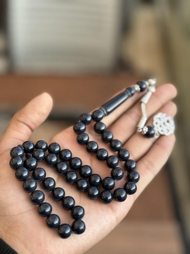 سبحة بكلايت 161 ( كحلي غامق )