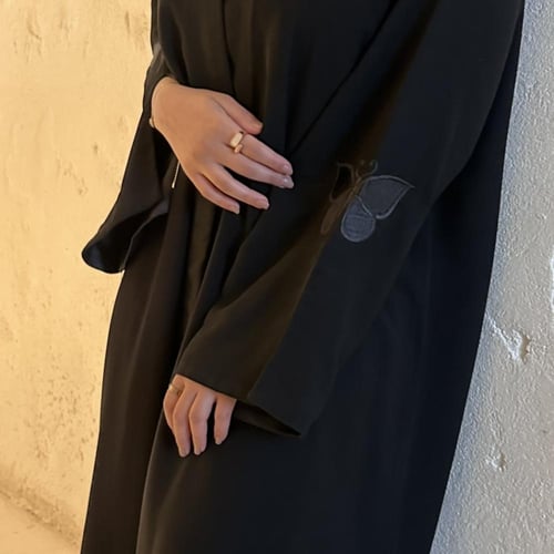 عباية جود ( ملكي . تطريز ) نص كلوش