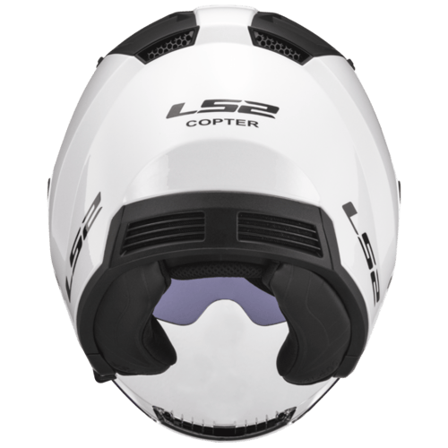 خوذة OF600 COPTER II - أبيض لامع