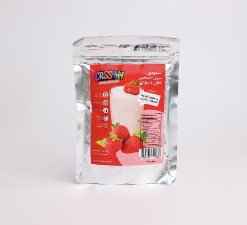 (سموذي طبيعي -فراولة (سعر مخفض