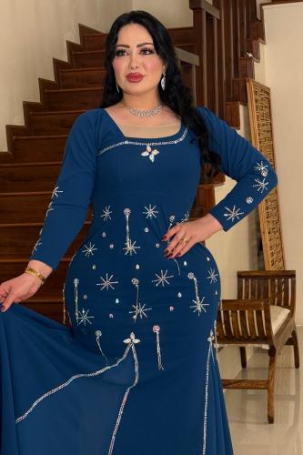 Blue dress
