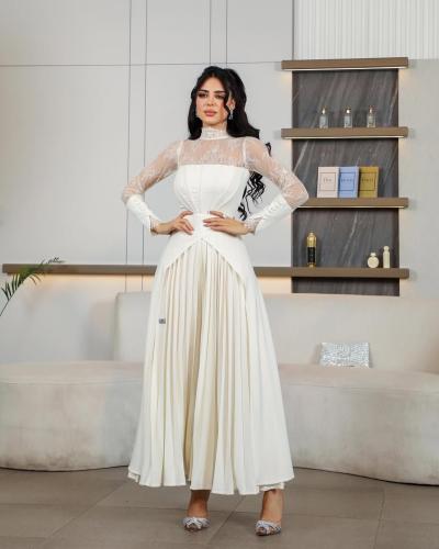 فستان كم طويل