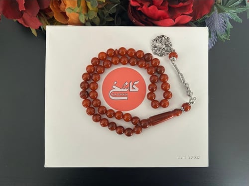 سبحة بكلايت بلون بني