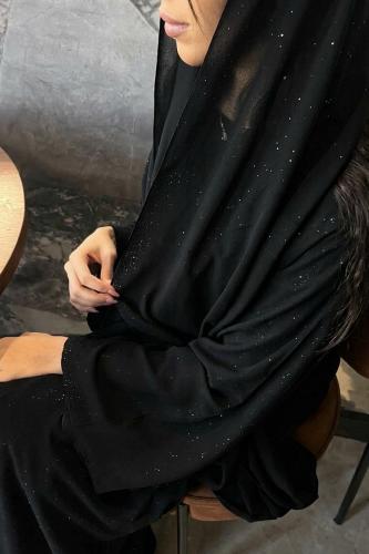 طرحة بلمعة