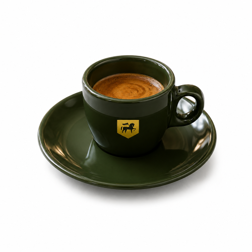 Black Knight espresso cup, Purogia edition - Olive...