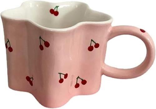 Cherry pattern cup 350 ml