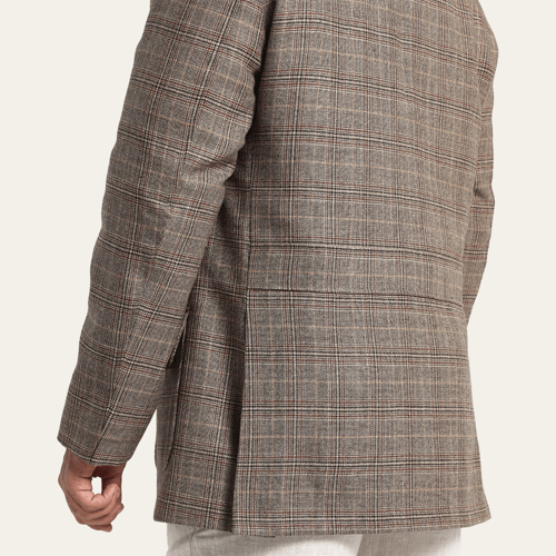 جاكيت كلاسيك كاروهات أو سادة