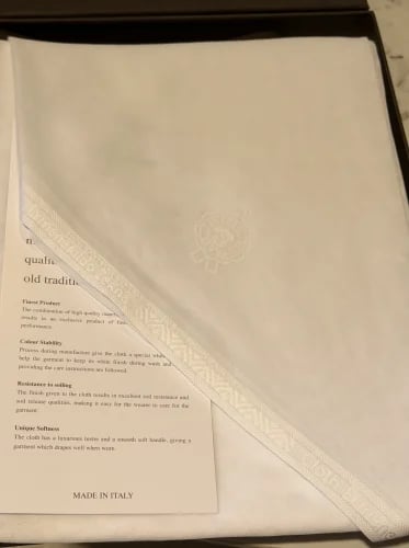غترة ارمنيجيلدو زينيا الايطالي قطن سويسري