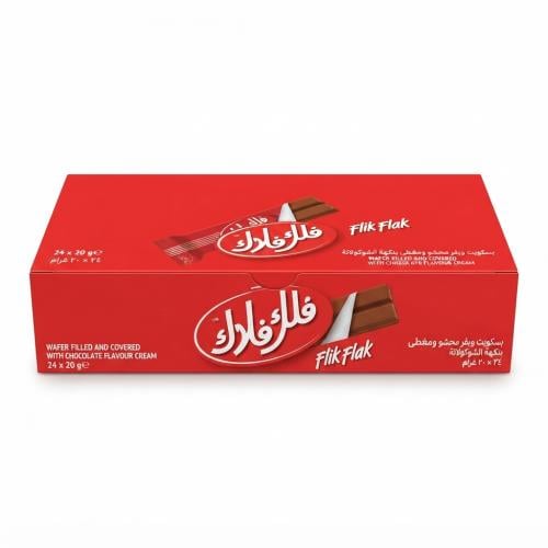 فليك فلاك (Flik Flak) ويفر 24*20جم رجوة