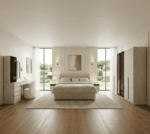 Curve bedroom