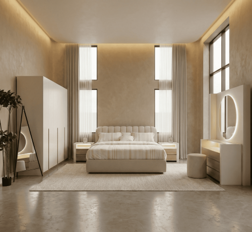 Simple bedroom