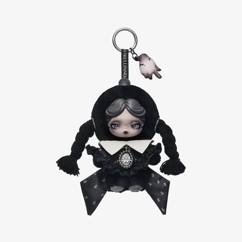 SKULLPANDA × Wednesday Plush（Classic Dress Version...