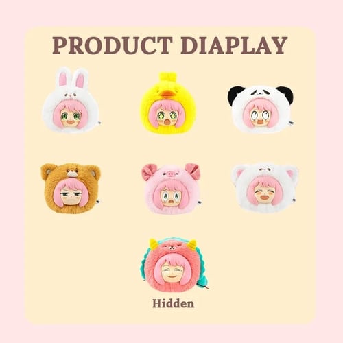 EAKI Spy x Family Anya Forger Animal Party Plush B...