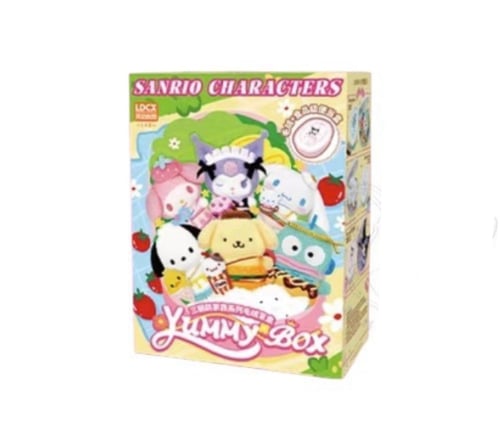 LDCX Sanrio characters bento box and plush