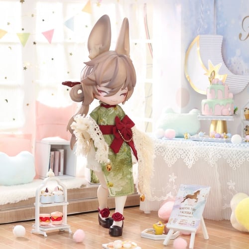 Moon Jumping Time Bunny Series 1/12 Action Figure...