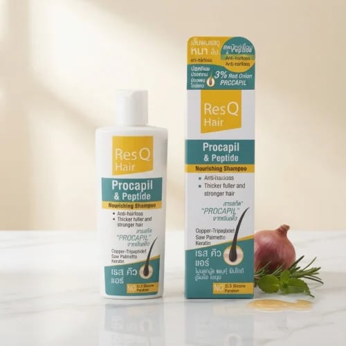 ResQ Procapil and Peptide nourishing shampoo for h...