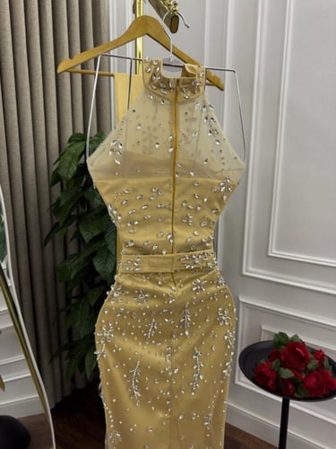 فستان سهره كت مطرز