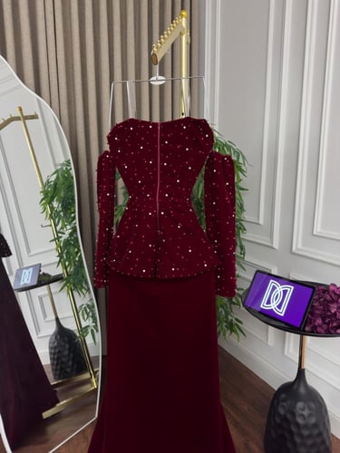 فستان سهره عودي