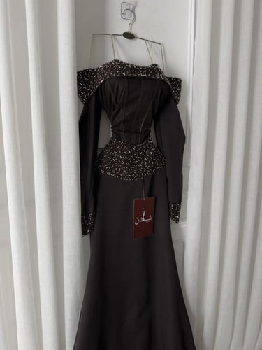 فستان سهره مزين بخرز