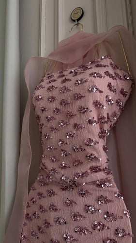 فستان سهره وردي