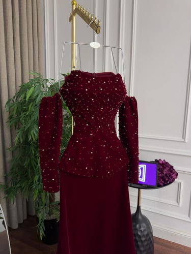 فستان سهره عودي