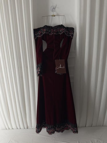 فستان عودي جوخ