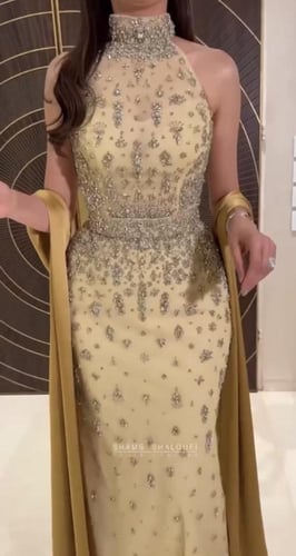 فستان سهره كت مطرز