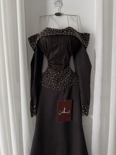 فستان سهره مزين بخرز